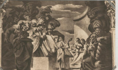 Postal 010273: Vich: La disputa en el templo, catedral