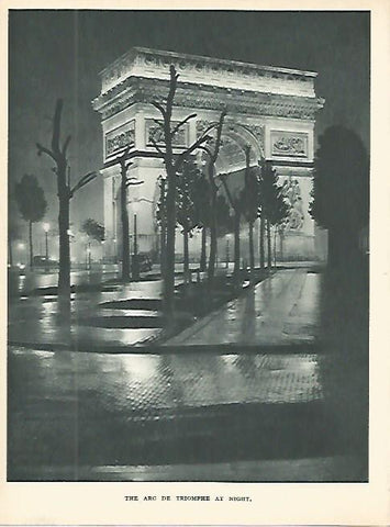 LAMINA 1792: PARIS. El Arco de Triunfo
