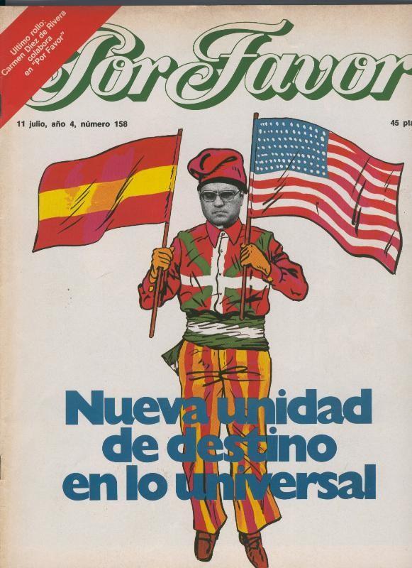 Por Favor numero 158,  11 julio 1977: Nueva unidad de destino en lo universal