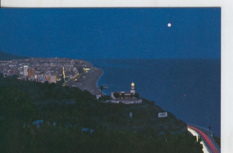 Postal 07684 : Calleta vista nocturna