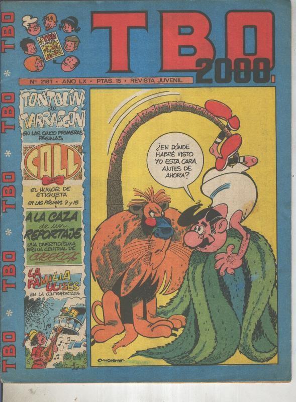 TBO 2000 numero 2187 (numerado 3 en trasera)