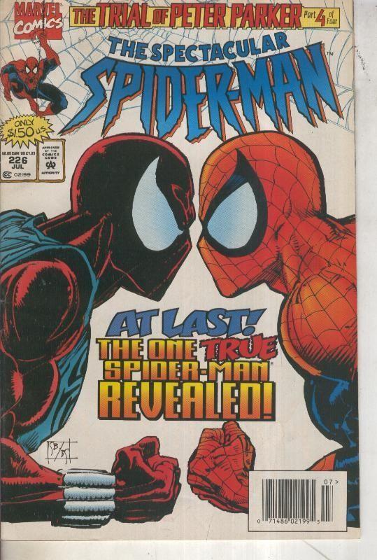 The Spectacular Spider-Man volumen 1 numero 226 (1995)