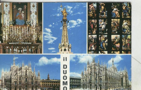 Postal 4104 : Milano: Vistas varias