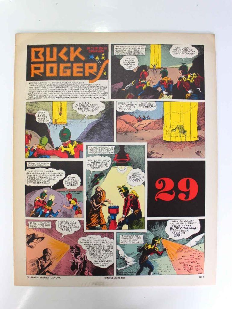 BUCK ROGERS No.29 - Tira Dominical del No.337 al 348