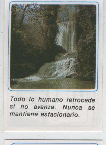 Cromos: Mensajes de Alegria numerado 02