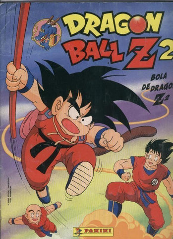 Album de cromos: Dragon Ball Z  2 (numerado 2 en trasera)