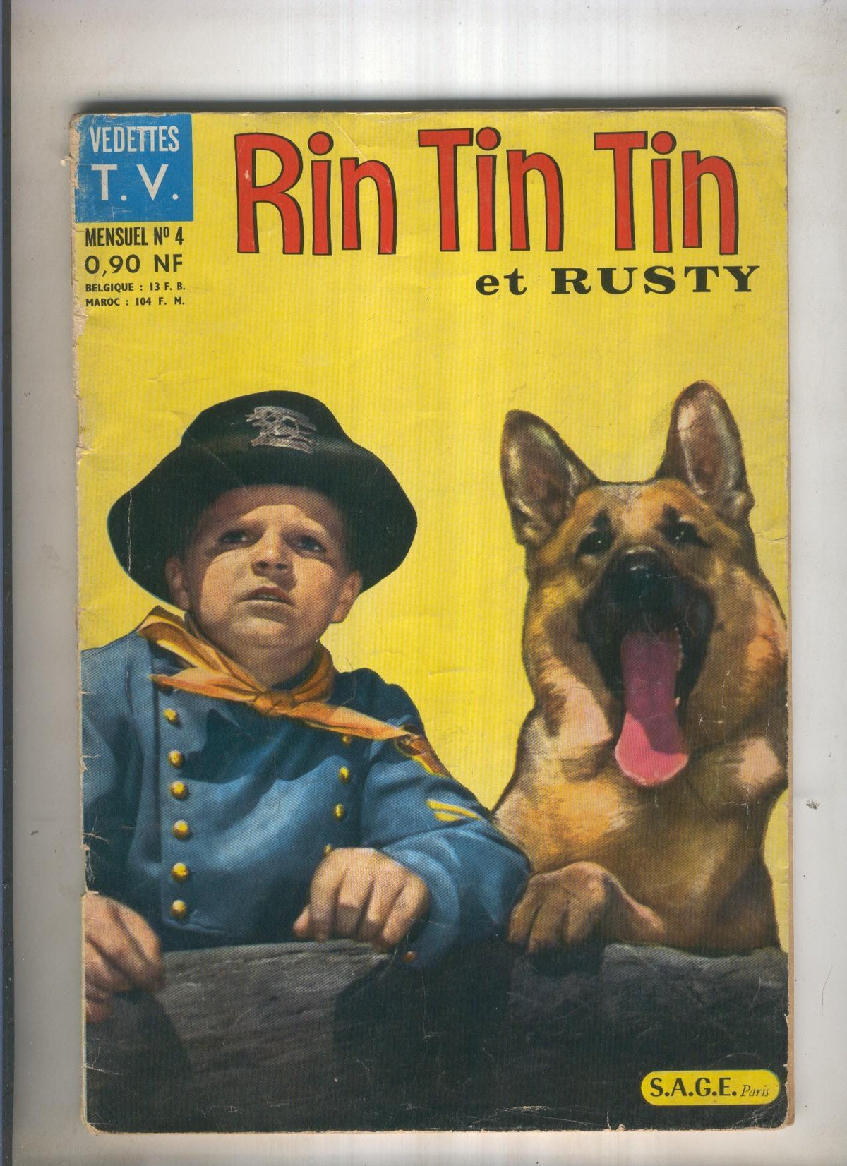 RIN TIN TIN ET RUSTY Numero 004: VOL DE CHEVAUX