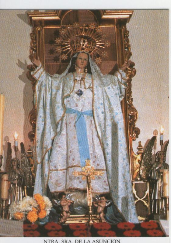 Postal Virgenes 0360 : Nuestra Señora de la Asuncion, patrona Santa Maria Tietar (Avila)
