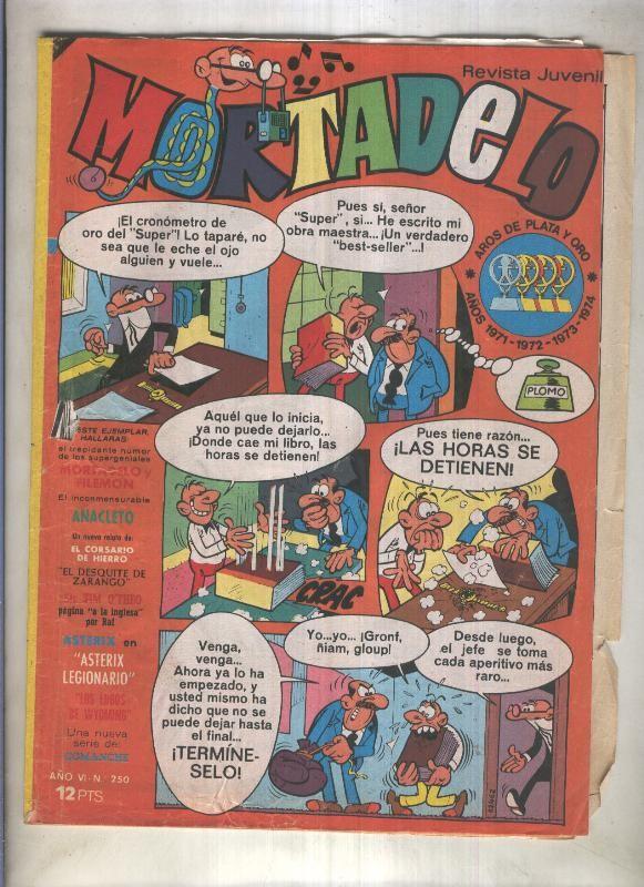 Mortadelo revista semanal numero 250: El Corsario de Hierro