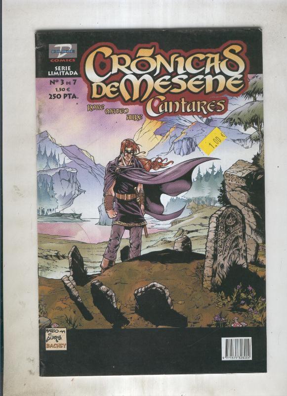 Cronicas de mesene: Cantares numero  3