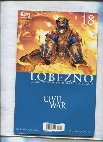 Lobezno volumen 4 numero 18: Ciwil War