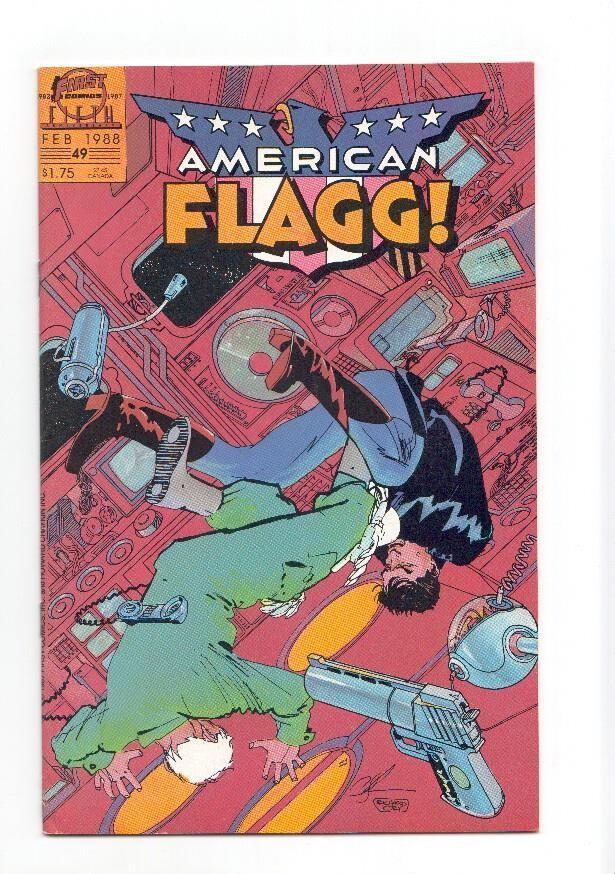 AMERICAN FLAGG, Vol.1 Numero 49: Sometimes a Great Notion 3 (First Comics)