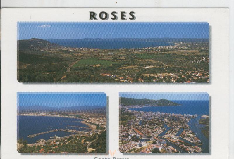 Postal 07848 : Costa Brava, Rosas, vistas