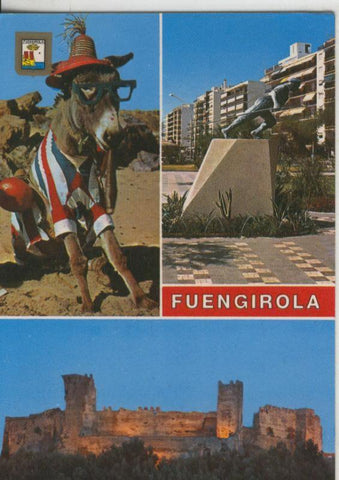 Postal 009929: Vistas varias de Fuengirola en malaga