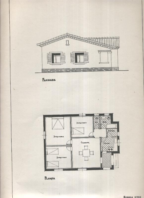 Planos modernos de Villas y Chalets modelo numero 02