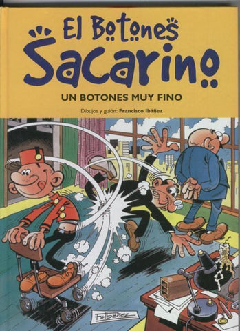 Magos del Humor: El Botones Sacarino numero 48: Un botones muy fino