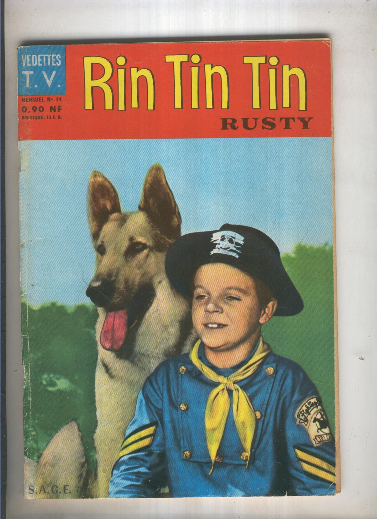 RIN TIN TIN ET RUSTY Numero 014: Voyage en ballon