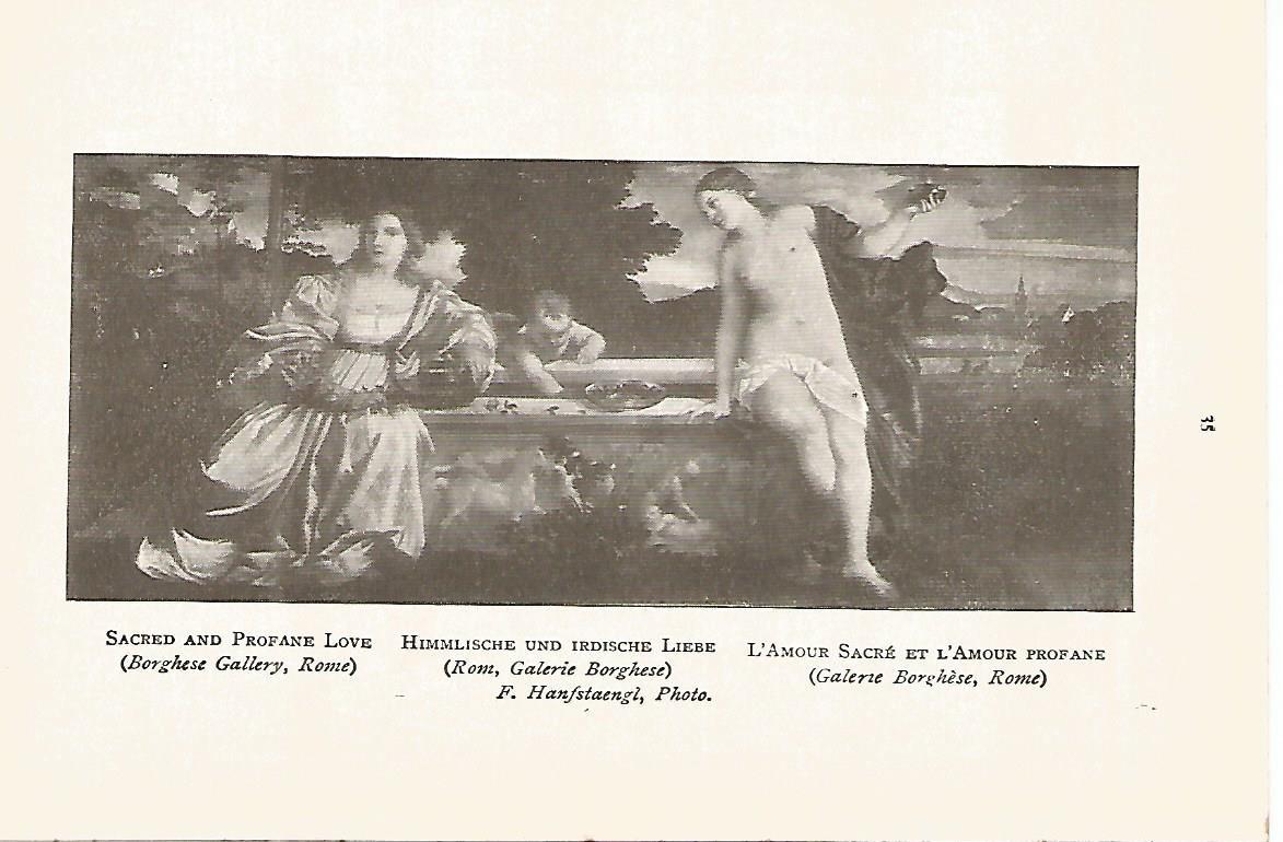 Lamina 818: TIZIANO. Amor sagrado y profano