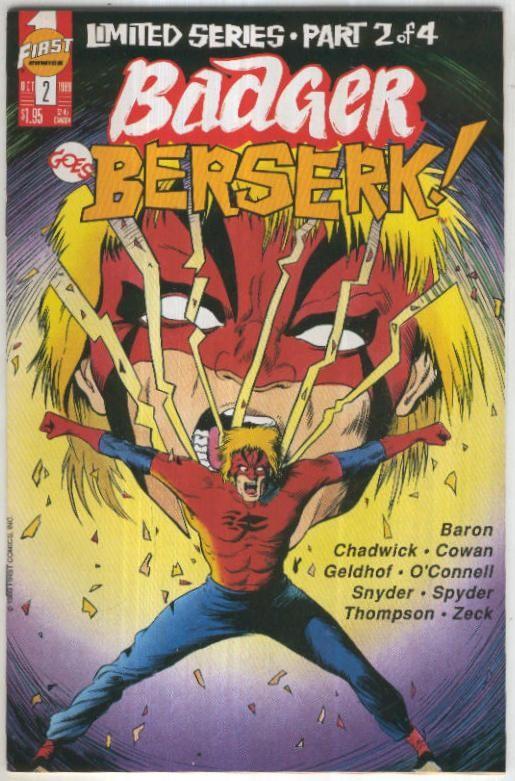 BADGER GOES BERSERK, Vol.1 No.02: Ain,t I,m a Dog (First Comics 1989)
