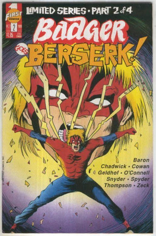 BADGER GOES BERSERK, Vol.1 No.02: Ain,t I,m a Dog (First Comics 1989)