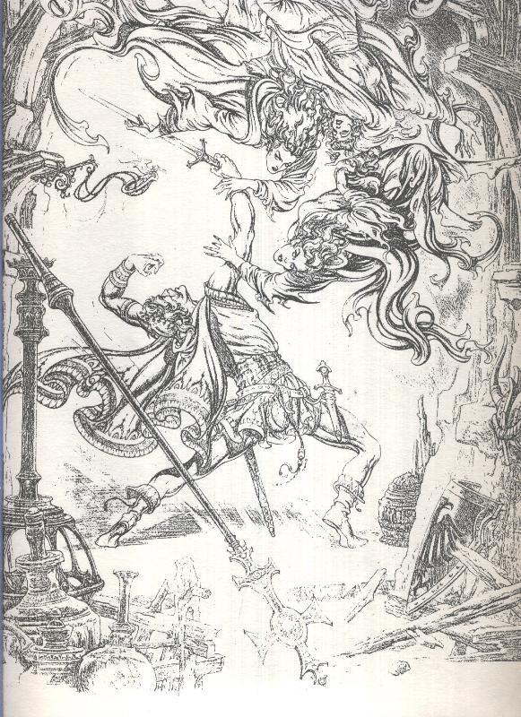 Lamina de Burne Hogarth (plate six)