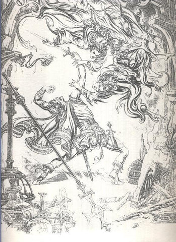 Lamina de Burne Hogarth (plate six)