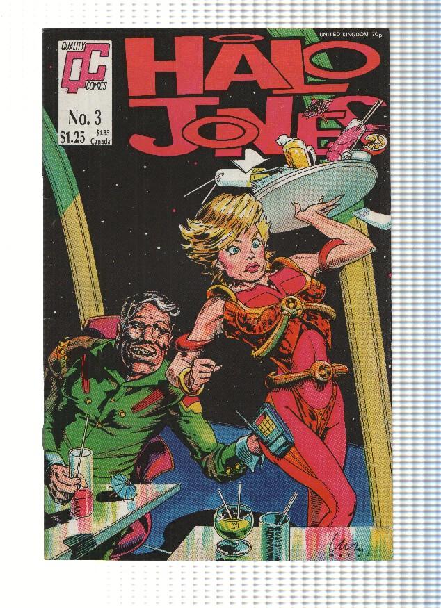 HALO JONES, Volumen 1, Numero 03: A Postcard from Pluto (Quality Comics)