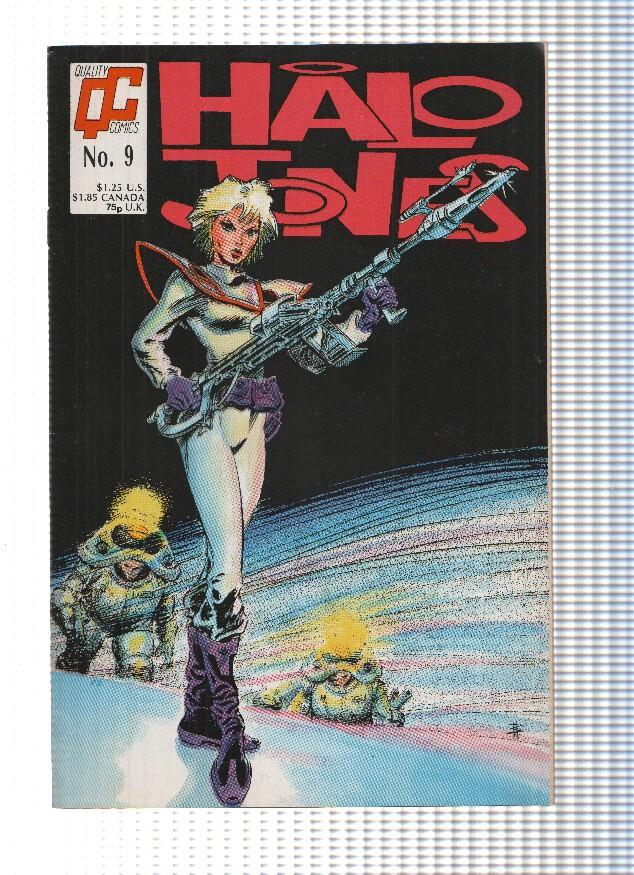 HALO JONES, Volumen 1, Numero 09: With Your Musket, Fife and Drum (Quality Comics)