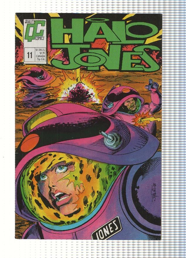 HALO JONES, Volumen 1, Numero 11: Heavy Duty (Quality Comics)
