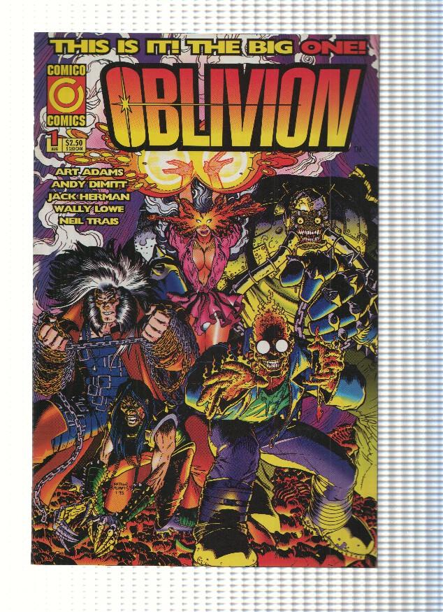OBLIVION, Volumen 01: Numero 01 (Comico Comics)