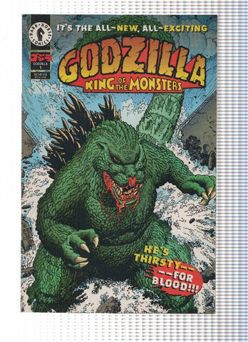 GODZILLA (KING OF THE MONSTERS), Volumen 01, Numero 01: Dramatization (Dark Horse Comics)