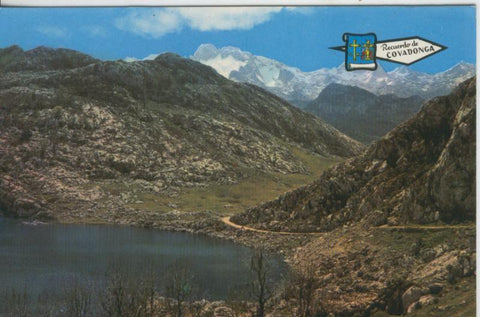 Postal 008208: Lago Enol de Covadonga, Asturias
