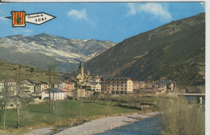 Postal 008755: Sort, Pirineo de Lerida