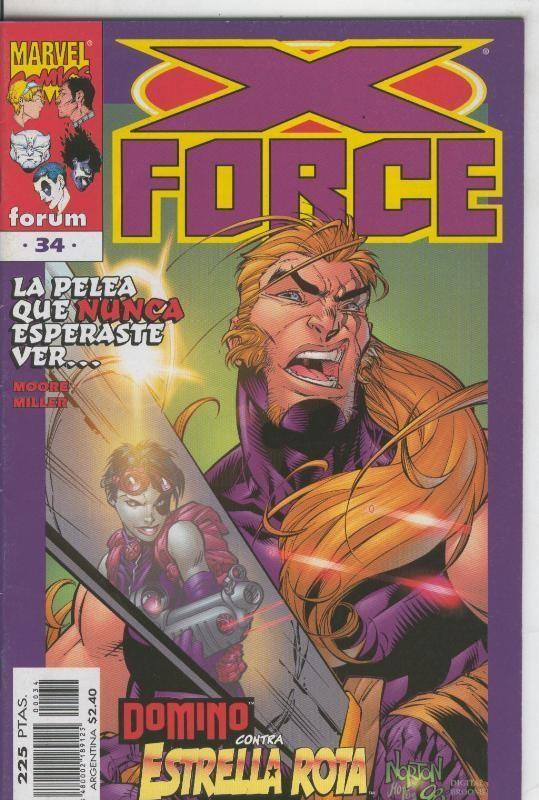 X Force volumen 2 numero 34: Domino contra Estrella Rota