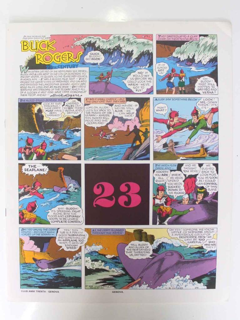 BUCK ROGERS No.23 - Tira Dominical del No.265 al No.276
