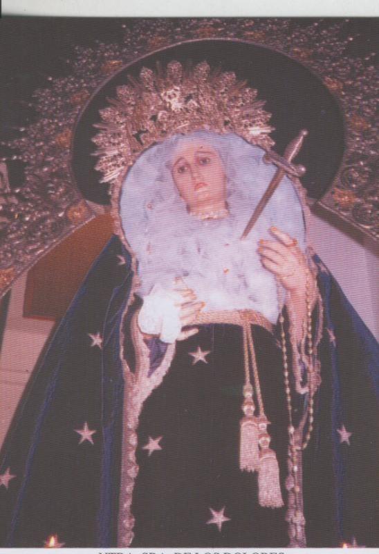 Postal 009260: Virgen Ntra Sra de los Dolores, parroquia de San Pablo Apostol, Las Palmas