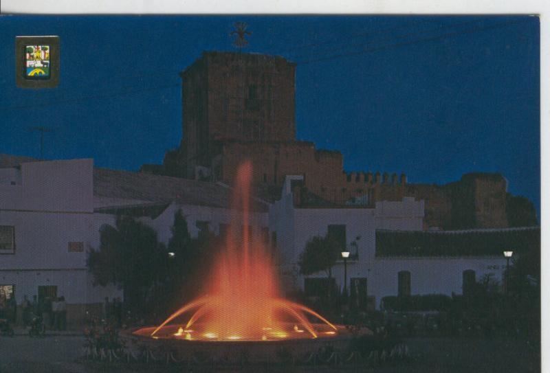 Postal 008155: Fuente Luminosa de Utrera en Sevilla