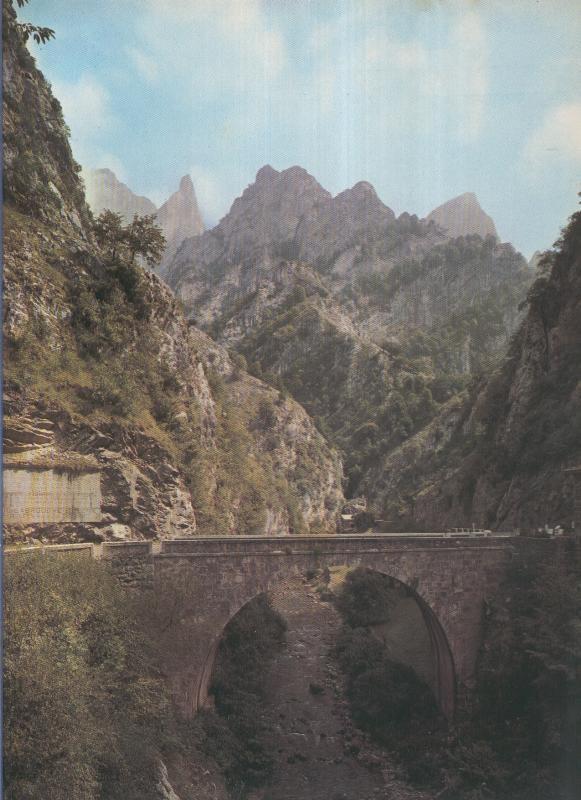 Album Grafico de España lamina 21: Picos de Europa