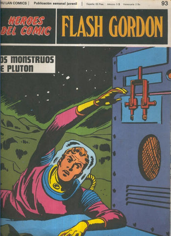 Flash Gordon de Burulan numero 93: Los monstruos de Pluton