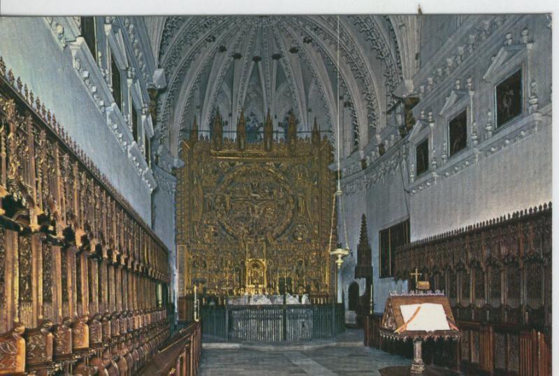 Postal 007283 : Nave de la Iglesia de la Cartuja de Miraflores en Burgos