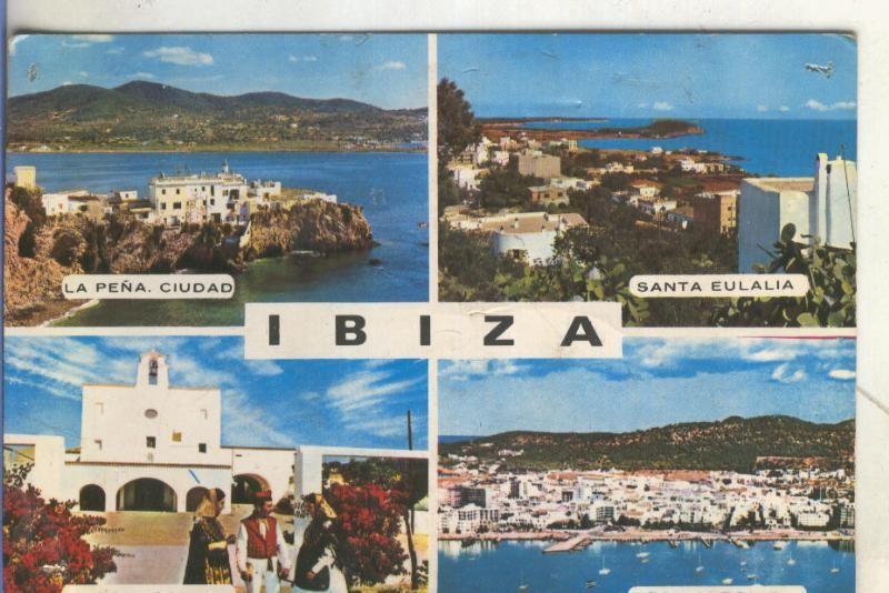 Postal 005906 : Ibiza en 4 poblaciones