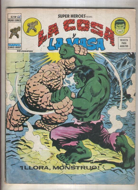 Super Heroes volumen 2 numero 050: La Cosa y La Masa