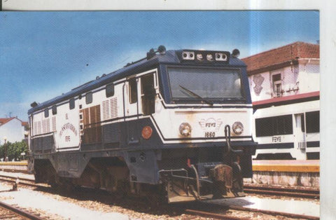Postal 010934: Locomotora diesel electrica 1660 serie 1651-1660, Llanes,Asturias 2001