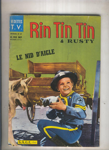 RIN TIN TIN ET RUSTY Numero 029: Le nid daigle