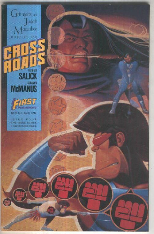 CROSS ROADS, No.04: Grimjack and Judah Maccabee in Head Games