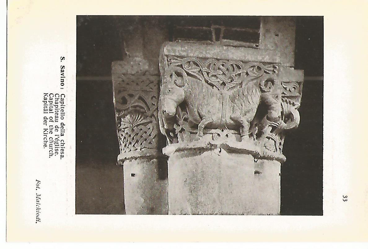 Lamina 618: IGLESIA DE SAN SAVINO DE PIACENZA. Capitel