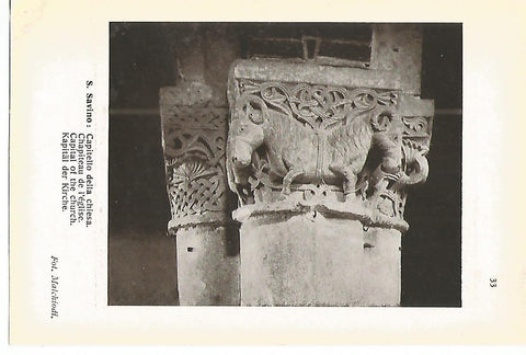 Lamina 618: IGLESIA DE SAN SAVINO DE PIACENZA. Capitel