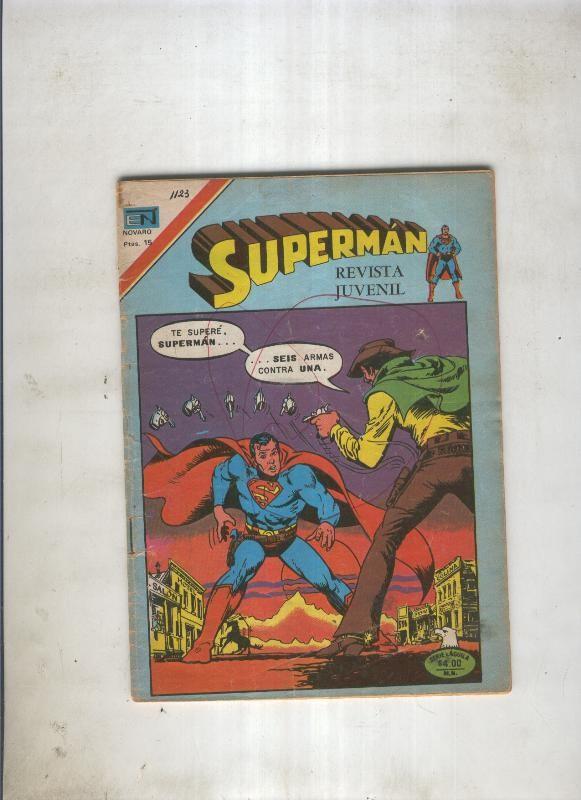 Superman numero 1123: El extraño duelo entre Superman y Hombre-Terra