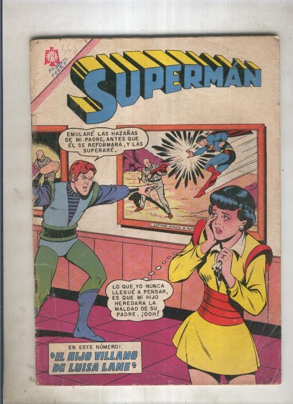 Superman numero 0468: El hijo villano de Luisa Lane