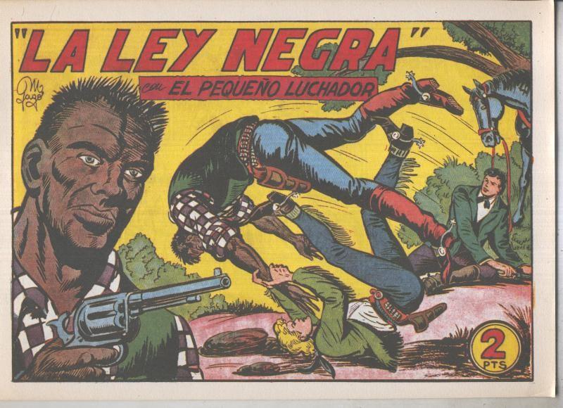 El Pequeño Luchador facsimil numero 166: La ley negra